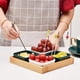 thumbnail image 3 of Selecciones de frutas y palitos de frutas desechables con tenedores de frutas decorativos de bambú 100 Rojo Verde Cocina, Decoración y Otros, 3 of 5