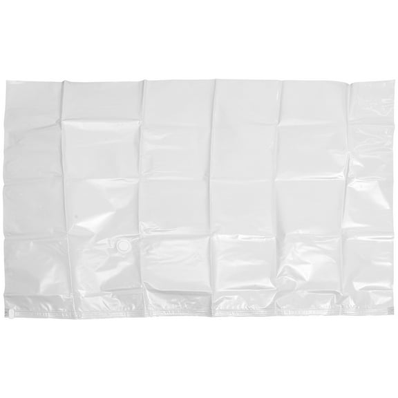 GAXIRE Vacuum Storage Bag Transparent PE Material Space Saver Organizer for Clothes Bedding 1 Piece