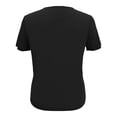 thumbnail image 3 of Blusa George para Mujer Tejida con Mesh en Ruedo, Manga Corta Negro Talla CH, 3 of 4