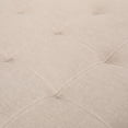 thumbnail image 4 of S-HOME Functional Upholstered Tufted Fabric Storage Ottoman in Soft Ideal for Home Organization and Comfort，Wheat, 4 of 9