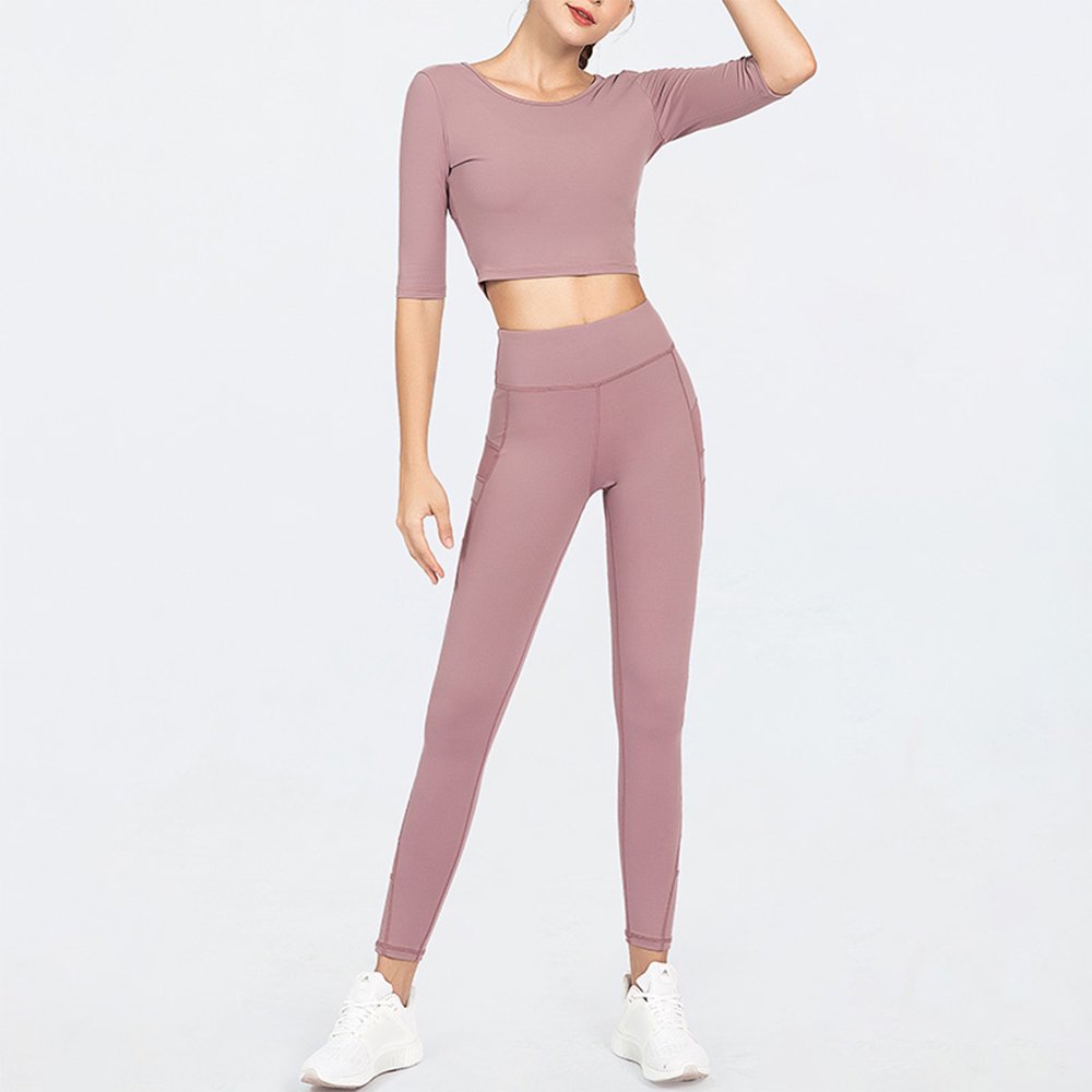 gym leggings with see through panels