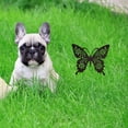 thumbnail image 2 of Negro para mariposa para arte, adornos de patio trasero y accesorios para césped, estacas de animales, arte de jardín para decoraciones de mariposas, 2 of 5