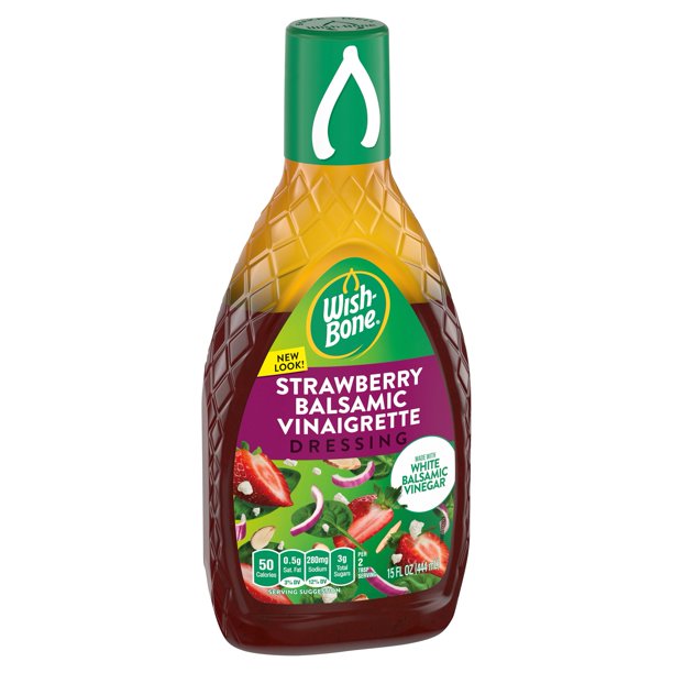 WishBone Strawberry Balsamic Vinaigrette Dressing, 15 fl oz Walmart