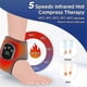 thumbnail image 2 of Electric Foot Ankle Massager With Heat Vibration Cordless Heating Pad Ankle Wrap For Sports Recovery for Sports Recovery, Foot Ankle Pain Relief, 2 of 5