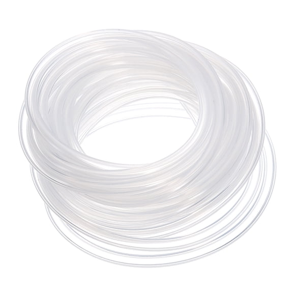 Silicone Tubing, 3mm ID x 6mm OD - 16.4Ft Long Flexible Pure Silicone Hoses, High Temp