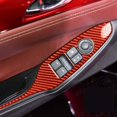 thumbnail image 5 of Pegatina decorativa para panel de botones de elevación de ventana interior de automóvil (conducción alta a la izquierda) para MX-5 Miata ND 2015-2021, 5 of 5