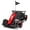 Red, variant on 24V Kids Ride-On Go Kart – High-Speed Drifting Car with Adjustable Length (7.5mph, 135lb Capacity)