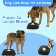 thumbnail image 4 of Dog Lick Toy for Dogs & Cats – Slow Feeder Lick Mat with Suction Cups, Interactive Licking Ball for Dogs, Anxiety Relief, Mental Stimulation, Healthy Eating & Treat Fun (Blue), 4 of 9
