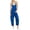 Blue-1, variant on Solid Color Casual Pocket Strap Jumpsuit Pantsuits With Pantsuits Turtle Neck Body Suites Womens plus Jumpsuit for Women plus Size