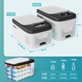 thumbnail image 6 of EUHOMY 12 Volt Refrigerator, 22QT Car Refrigerator, Car Fridge 110-240V AC 12/24V DC, Portable Freezer -4℉~68℉, 12V Cooler For Van, Fishing, Camping, Travel, Home, 6 of 7