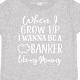 thumbnail image 4 of Inktastic Banker Like Mommy Future Job Boys or Girls Toddler T-Shirt, 4 of 5
