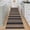 Black Brown, variant on Large Easy Jute Dining Room Rugs 9x12 Modern Striped Bedroom Carpet, Non Slip Non Shed Indoor Outdoor Rug, Foldable Neutral Floor Carpet, Easy Cleaning, for Kitchen, Deck, Garden, Jute Brown