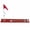 Red Ruler, variant on Beaver Dam Ice Fishing, 22" Red Ruler Tip Up for Trout, Perch, Pike & Walleye