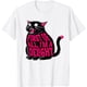 thumbnail image 1 of First of All I'm a Delight Roaring Cat Kitty - Camiseta negra para gatito, 1 of 2