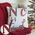 thumbnail image 2 of VHC Brands Vintage Stripe Noel Pillow 16x16, 2 of 6