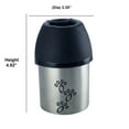 thumbnail image 5 of Cup Cap Pet Travel Water Bottle Stainless Steel Small By Boomer N Chaser, 5 of 7