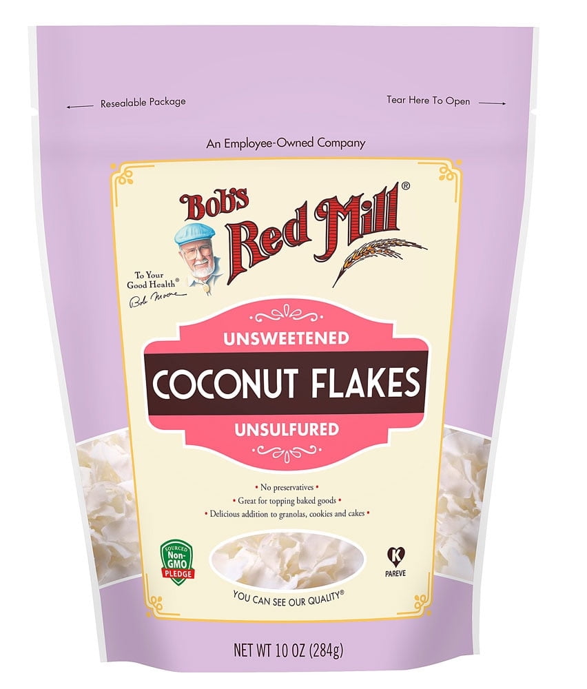 Bob's Red Mill Coconut Flakes Unsulfured Unsweetened 10 oz