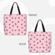 thumbnail image 2 of Fotbe Strawberry Floral Bolsa Tote con Estampado para Mujer, Bolsos con Cremallera, Bolsa de Hombro Casual de Gran Capacidad con Bolsillos Internos, 2 of 7