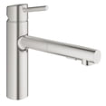thumbnail image 1 of Grohe 31453DC1 Concetto Single-Handle Pull-Out Kitchen Faucet with Dual Spray, Supersteel, 1 of 1