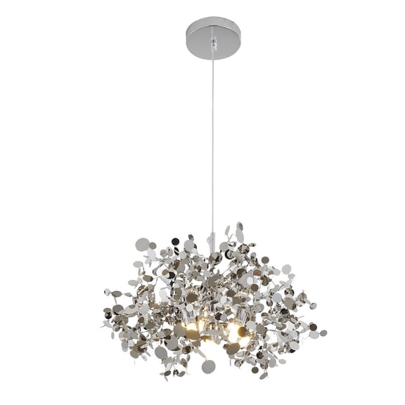 Bethel International Pendant Chrome Stainless Steel