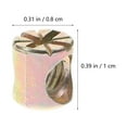 thumbnail image 3 of Miangastore 20 Pcs Écrou de Barillet M6x10mm Kit de Remplacement de Matériel de Berceau à Fente Croisée, 3 of 8