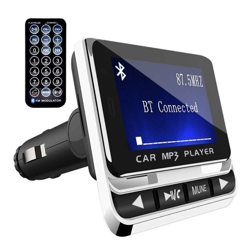 fm transmitter with screen