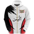 thumbnail image 4 of Sudadera con capucha vintage para hombre, con estampado de bandera de Yemen, moda urbana, manga larga, gran tamaño, emblema YE, ropa Y2k, sudaderas con cremallera, 4 of 5