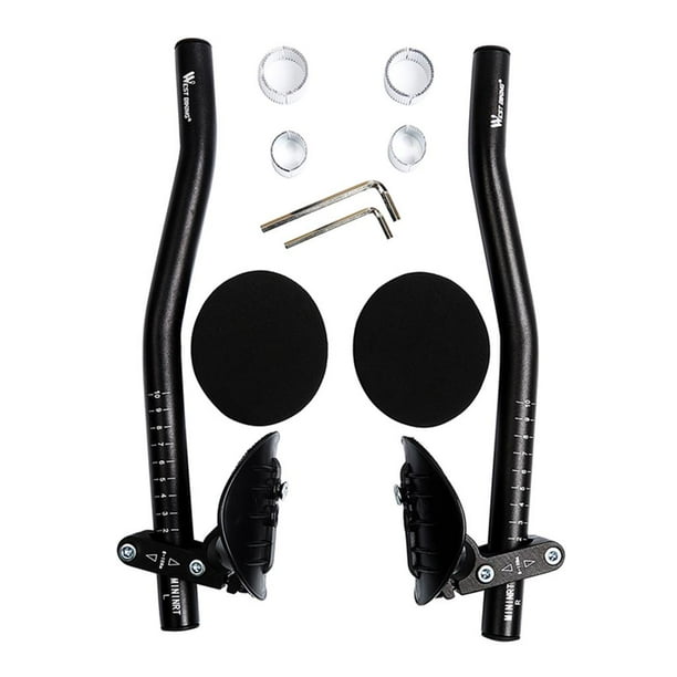 Juego De Protectores Para Manillar De Moto - Ajustable A 7/8", 1" Y 1 1/8" (28mm), Color Negro