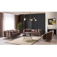 thumbnail image 2 of Ottomanson Empress Loveseat, Brown, 2 of 9