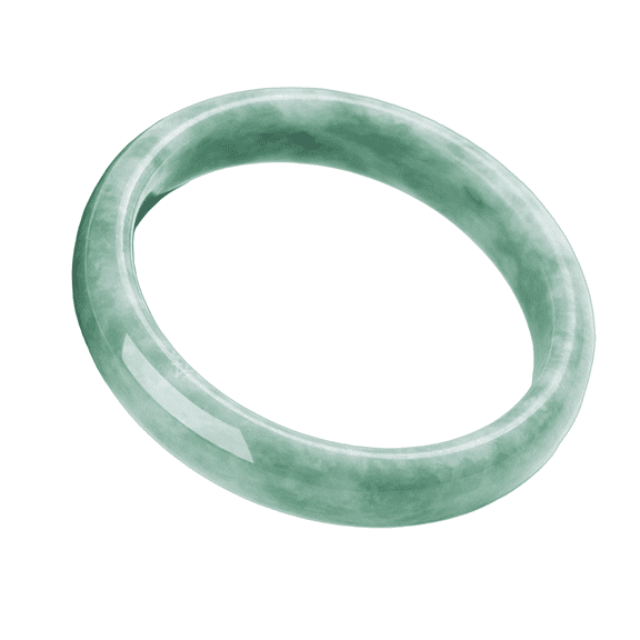 DESIGNICE Jade Bracelet for Women Jade Bracelet Bracelets for Women Natural Dark Green Jade Jade Ring 58mm Style 1