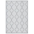 thumbnail image 2 of Safavieh Courtyard Bayon Geometric Indoor/Outdoor Area Rug, Light Gray/Anthracite, 6'7" x 9'6", 2 of 8
