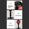 thumbnail image 3 of Desktop Punching Bag with Suction Cup Reflex Bag for Office Table and Counters Stress Relief Desk Punch Ball Fun Gift for Party for Kids and Adults, 3 of 6