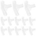 thumbnail image 3 of WEUVEB 25Pcs Plastic Canopy Tent Connector White Three Way Pipe Fitting for Outdoor Tents, 3 of 8