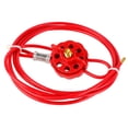 thumbnail image 2 of Cerradura De Seguridad Para Máquina De Válvula, Cerradura De Cable De Acero Ajustable, Antioxidante, Práctica Para Fabricación De Automóviles, 2 of 7