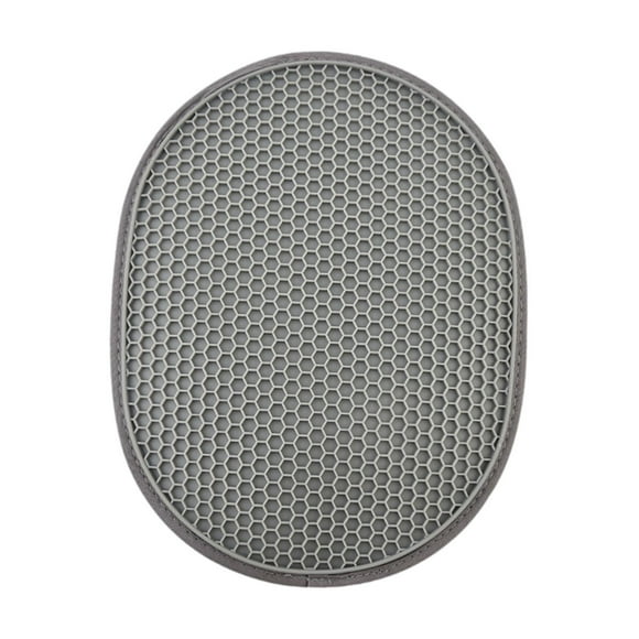 GROWTH TANK 2 in 1 Oven Mittens Hangable Silicone Pot Holder for Microwave Barbecue Home Gray