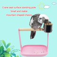 thumbnail image 4 of Style2 Soporte de entrenamiento para pájaros, soporte para loros, soporte de juego para loros, soporte de mesa para percha para pájaros, 4 of 4