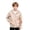3Beige13, variant on XAOFW Solid Color Zip Up Hoodies For Boys Zipper Long Sleeve Hooded Sweatshirt With Front Pockets Lightweight Outdoor Wear Pullover For Kids Versatile Tops 4-5 Years
