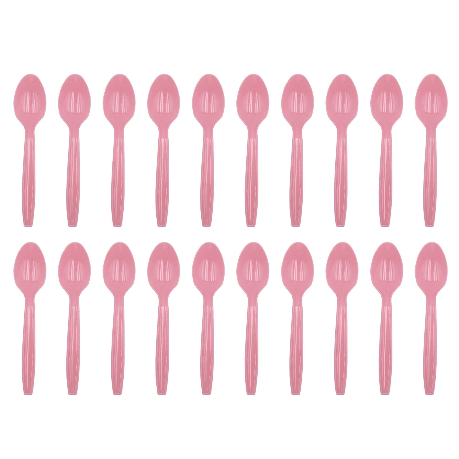Clear Plastic Spoon Party Disposable Forks Utensils Plastic