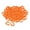 Orange, variant on 100 Pack of Poultry Bands, Bird Adjustable Foot Label s,Identification Home Chicken Circle,for Pigeon,Chicks,Bantam, Orange