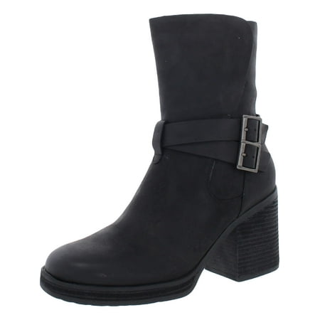

KORKS Womens Meegan Leather Ankle Ankle Boots