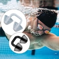 thumbnail image 3 of Tapones nasales para natación, cómodos protectores nasales de silicona, reutilizables, impermeables, pinzas nasales para natación, accesorios profesionales para natación, buceo y surf para adultos,, 3 of 5