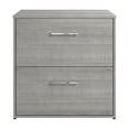 thumbnail image 2 of Bush Business Furniture Hustle 2 Drawer Lateral File Cabinet in Platinum Gray, 2 of 7