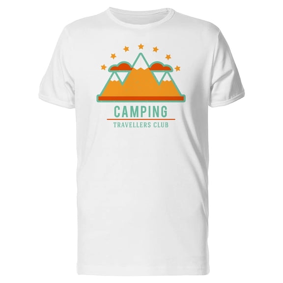 Orange Mountains Camping Club Tee Men's -Image by Shutterstock