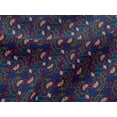 thumbnail image 4 of oneOone Viscose Jersey Fabric Leaves & Floral Block Print Fabric By Yard 60 Inch Wide, 4 of 4