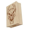 thumbnail image 1 of Dragon Skull Monster Bones Rectangle Rubber Stamp Stamping Scrapbooking Crafting - Small 1.7in, 1 of 7