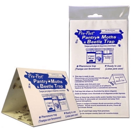 Pro-Pest Pantry Moth Traps - 6 Ready to Use Pre-baited Traps