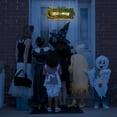 thumbnail image 2 of Halloween Hanging Sign House Numbers with LED Lights for Home Party Supplies Accessories, 2 of 6