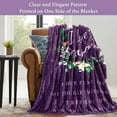 thumbnail image 4 of Blanket for Grandma, Grandma Birthday from Grandkids, I Love You Grandma, Soft Throw Blanket 60" x 50", White, 4 of 6