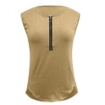 thumbnail image 4 of Pink Tank Tops for Women Casual Plain Summer Tank Tops Adjustable Baggy Scoop Neck Sleeveless Shirts Camisole Vest Undershirt Basic Tanks Top, 4 of 5