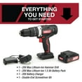 Hyper Tough 20V Max LithiumIon Cordless Hammer Drill, 1/2 inch Chuck